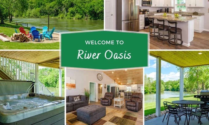 Elkton Casa | River Oasis- Enjoy this River Front property- 20 min. from Massanutten Resort