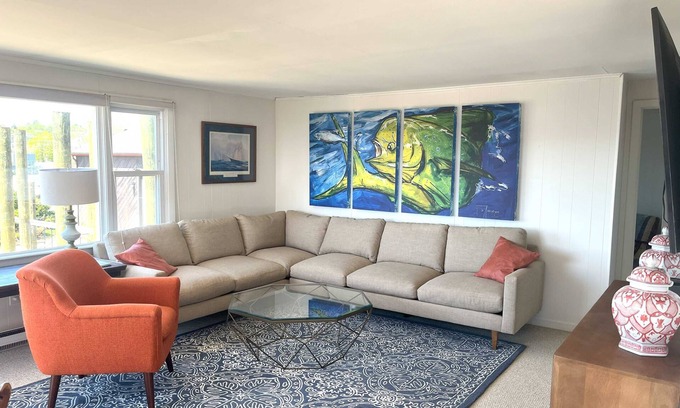 Mystic - New London Apartamento | River's End Cottages - Captain's Quarters