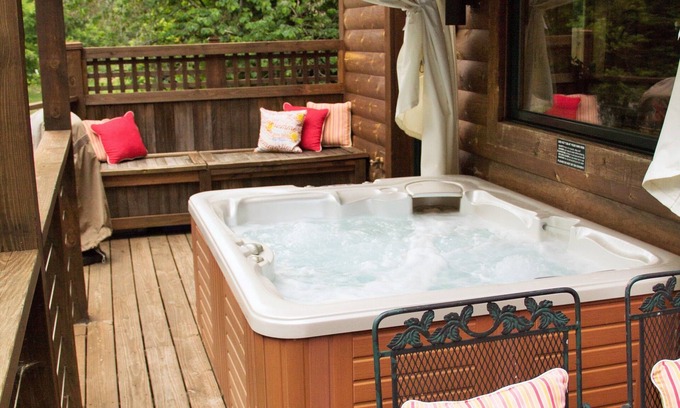 Alexander Cabina | A orillas del río *** cabina con Jacuzzi en francés Broad River