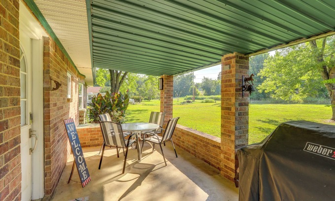 Cotter Casa | Riverfront Home w/Porches & Views in Cotter!