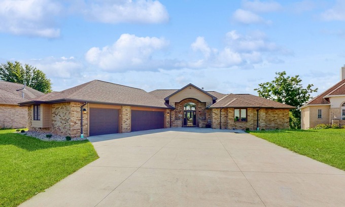 Wrightstown Casa | Riverfront home with pool, hot tub & sauna - perfect location