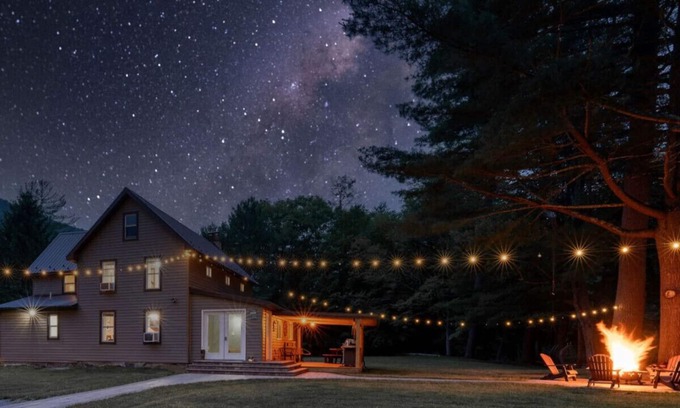 Slate Run Cabina | Riverfront, Rail Trail | Bald Eagle Lodge