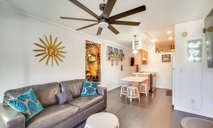 Parker Strip Apartamento | Riverfront Parker Studio 1 Mi to Boat Launch!