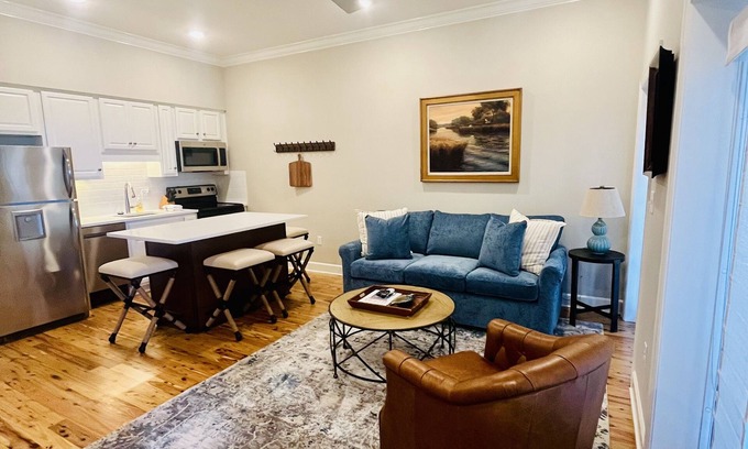 Historic Downtown Apalachicola Condominio | Riverfront Suite # 309 en el Hotel Water Street en Apalachicola