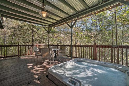 Lakemont Casa | Riverfront Tallulah Falls Cabin with Hot Tub!