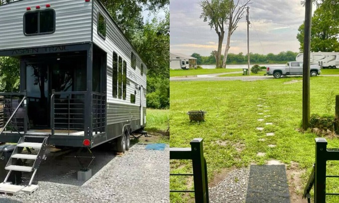 Buchanan County Casa | Off Grid River Cabin - Camping