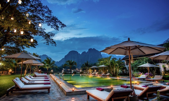 Vang Vieng Complejo | Riverside Boutique Resort, Vang Vieng