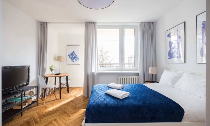 Powisle Apartamento | Riverside Comfort Studio
