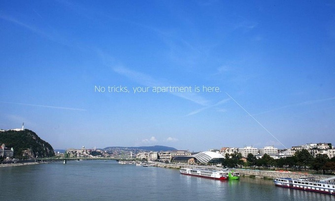 Belso-Ferencvaros Apartamento | Apartamento Riverside Panorama