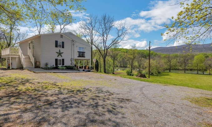 Shenandoah Cabaña | Riverside Serenity: A Picturesque Retreat by RedAwning
