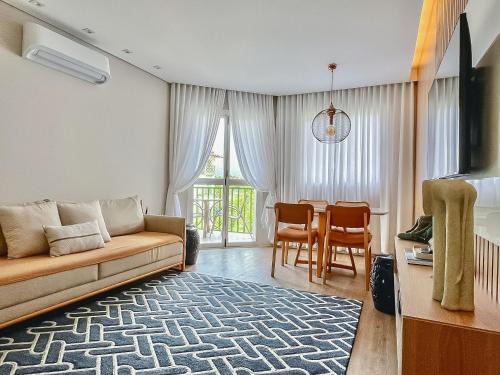 Riviera de Sao Lourenco Apartamento | Riviera Sofisticado e Moderno - Enxoval Completo