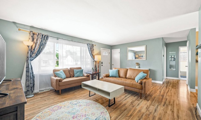 Columbus Casa | Roadmap Lodging: Bar & Chill, Centrally Located, Fenced Backyard