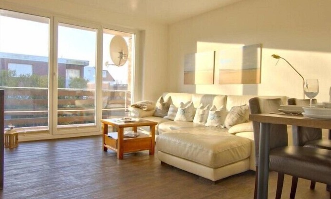 Wangerooge Apartamento | Robby 6 - Cerca de la playa, apartamento tranquilo con balcón