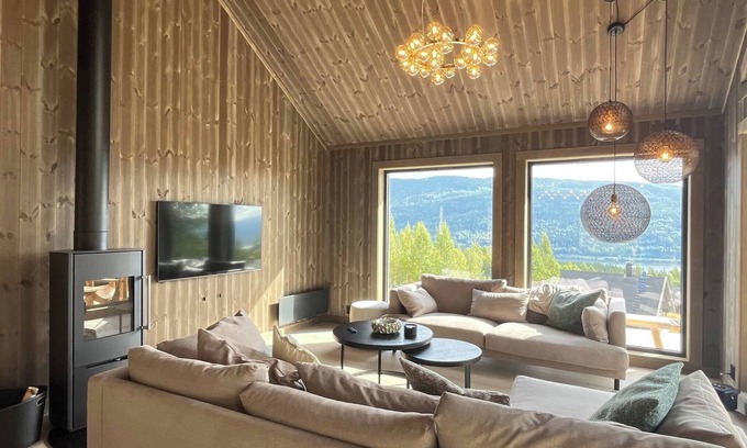 Krodsherad Casa | Robelia - Sauna, Hot tub - Norefjell ski center