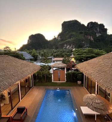 Krabi Casa | Rock reef aonang villa 2unit mountainview