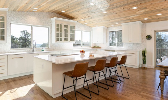 Northwest Colorado Springs Casa | Rockrimmon Relaxation - Stunning home, incredible views, king beds!