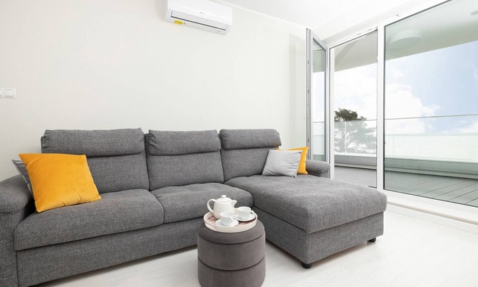 Trzebiatow Apartamento | Rogowo Pearl 2108 | Balcony | Pool | AC