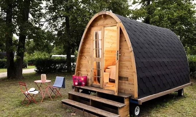 Saint-Pierre-les-Nemours Cabina | Roller My Pod 1 Zimmer 2 Personen ohne Sanitär
