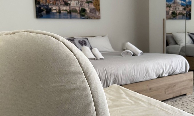 Monteverde Nuovo Apartamento | Roma New Villa 3 Rooms With Garden & Parking