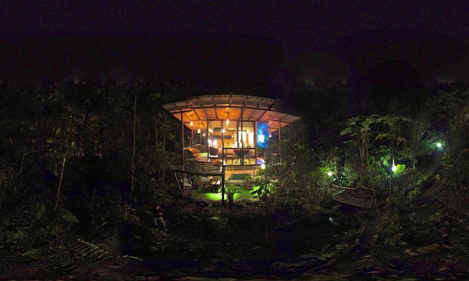 Ramonurcu Cabina | Romance y lujo: Glamping en Puyo yacuzzi privado