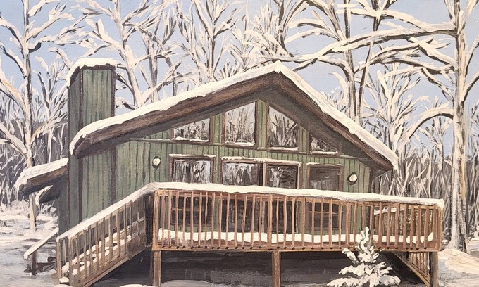 Lackawaxen Cabina | Romance o tiempo en familia en Ski Big Bear en Masthope.