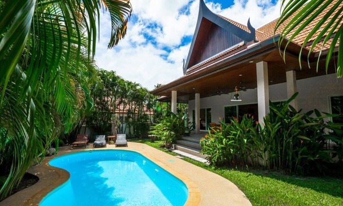 Ban Saiyuan Villa | Romanee - Cómoda villa de 2 dormitorios con piscina