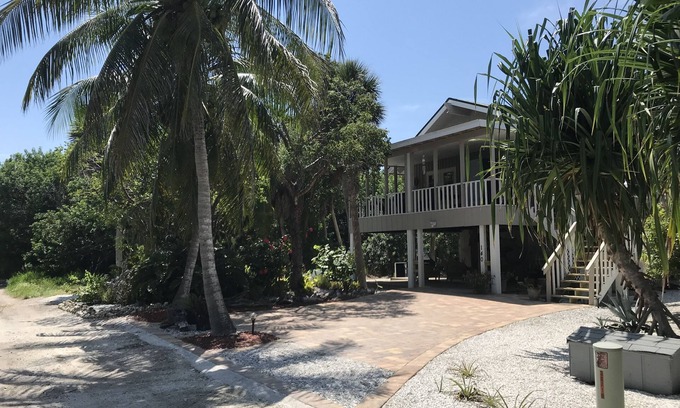 North Captiva Cabaña | ROMÁNTICO, CASA DE PLAYA ¡Tu isla tropical privada!