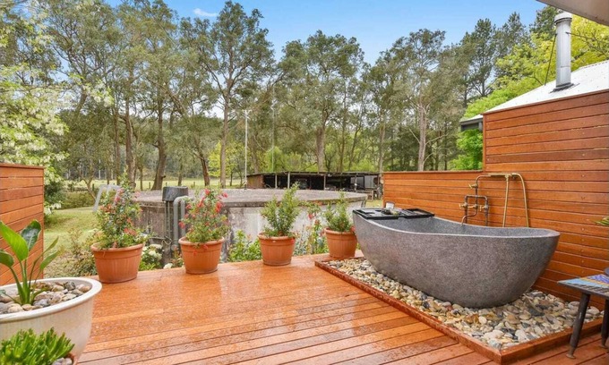 Cessnock City Council Cabaña | Romantic Cottage with Stunning View/Outdoor Bathtub/Outdoor Spa