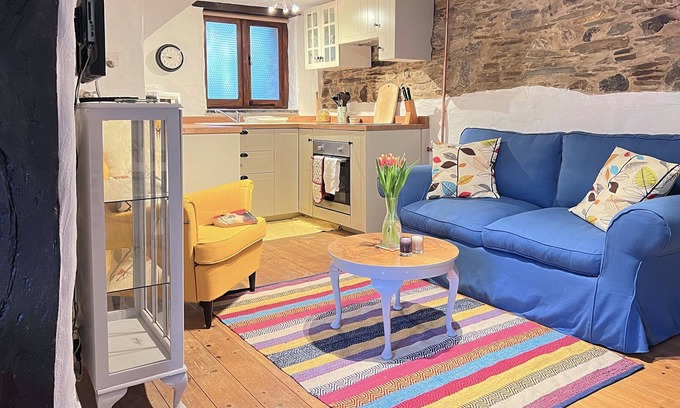 Clearbrook Apartamento | Romántico-Dog-friendly-Apartamento-Baño Privado