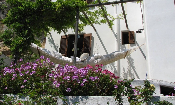 Skyros Town Cabaña | Romántica y una familia, extravagante vistas al mar Egeo, tranquilo, fresco, acogedor