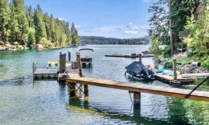 Hayden Lake Cabina | Romantic Lake Front