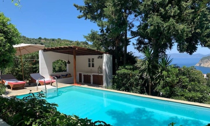 Skopelos Cabaña | Romantic Lemonia Cottage with Private Pool & Sea View