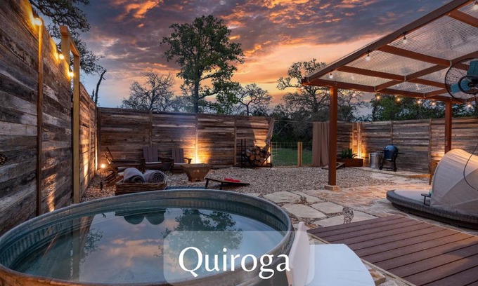 Wimberley Casa | Romantic Luxury stay w Sauna, Pool & Amenities on 10 acres