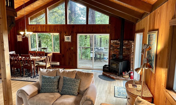 Gualala Casa | Romantic Getaway costa de Mendocino