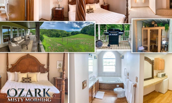 Branson Cama Y Desayuno | Romantic Ozark Mountain Setting ~ Just Minutes From Branson