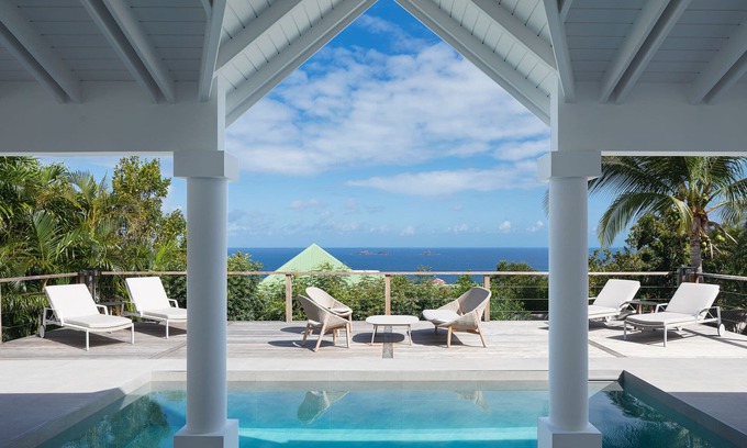 La Grande Montagne Villa | Romántica y privada Villa Bijou, St. Barthelemy