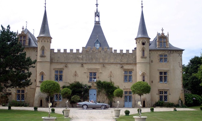 Vieuzos Casa | Romántica privada Chateau Apartamento en un hermoso campo francés