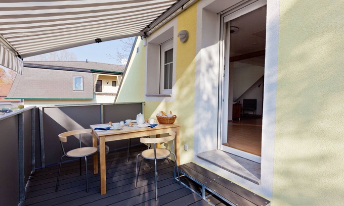 Monchhof Apartamento | Romantic studio apartment with roof terrace