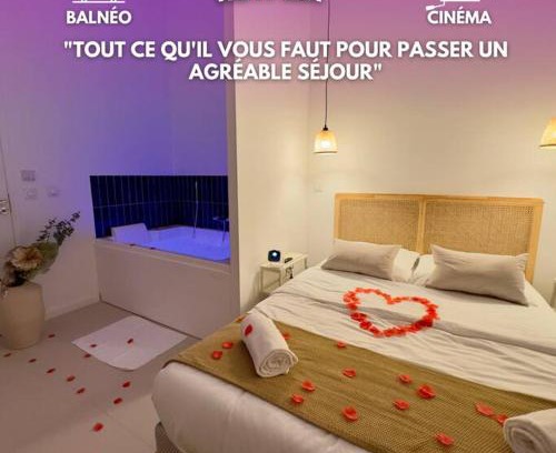 Saint-Jacques - Saint-Roch Apartamento | Romantique Room - Cinéma - Netflix - St Roch
