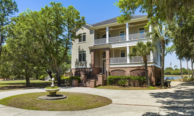 Debordieu Colony Casa | Custom 4BR / 4. Inicio 5BA en DeBordieu semanas gran verano disponibles!
