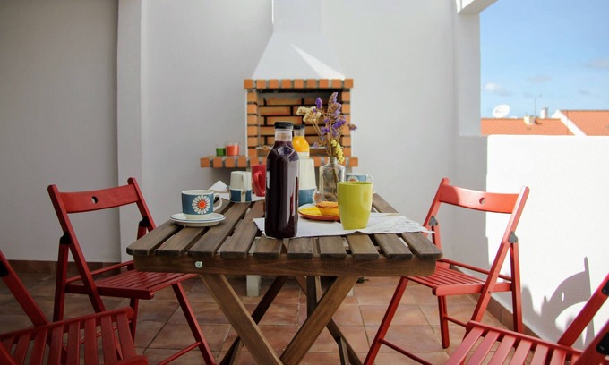 Mafra Casa | Casa en la azotea y barbacoa en el centro de Mafra Vila