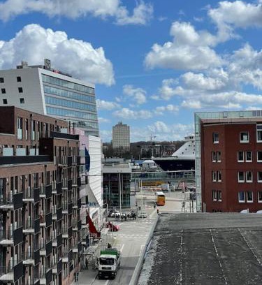 Vorstadt Apartamento | Rooftop mit Fördeblick, zentral & nah am HBF