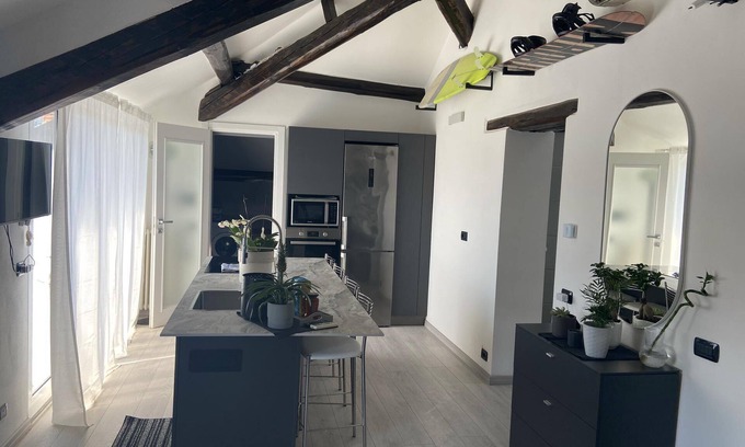 Albate Apartamento | Rooftop Openspace With Balconies, Parking and bbq