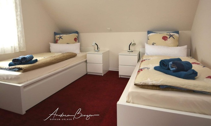 Sudbrookmerland Cabaña | Habitación 3, 2 EB, ducha compartida / baño compartido, 1 Schlafr. - Bünzow - Pension Lütje Huske