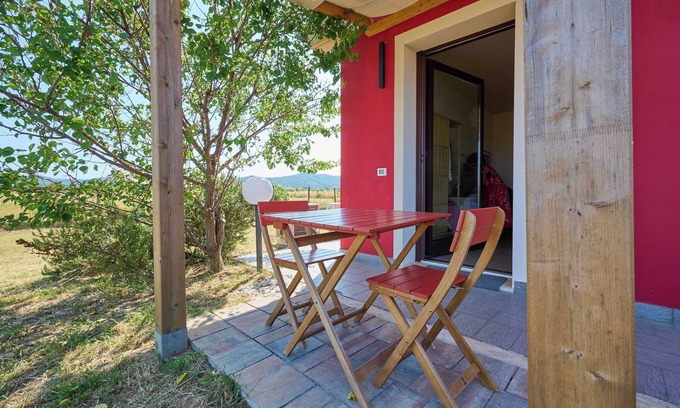 Riotorto Apartamento | Habitación 'Bambù' con terraza compartida, Wi-Fi y aire acondicionado