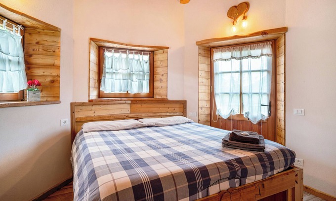 Arsie Apartamento | Habitación 'Camera Rotonda' con vistas a la montaña, balcón y Wi-Fi
