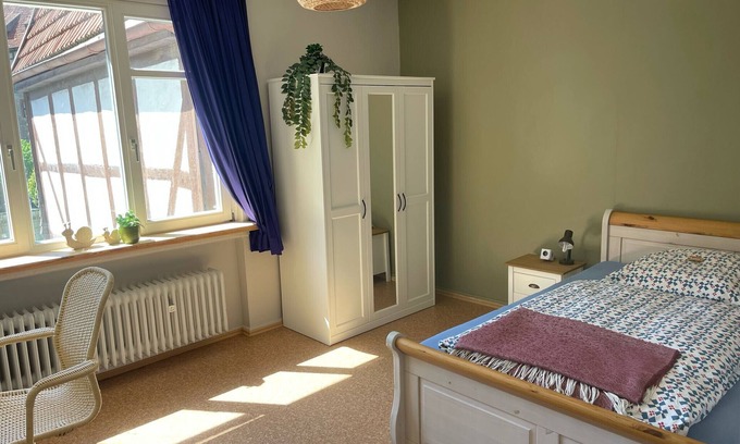 Schlitz Apartamento | Room 'Friedrich' with Shared Terrace and Wi-Fi