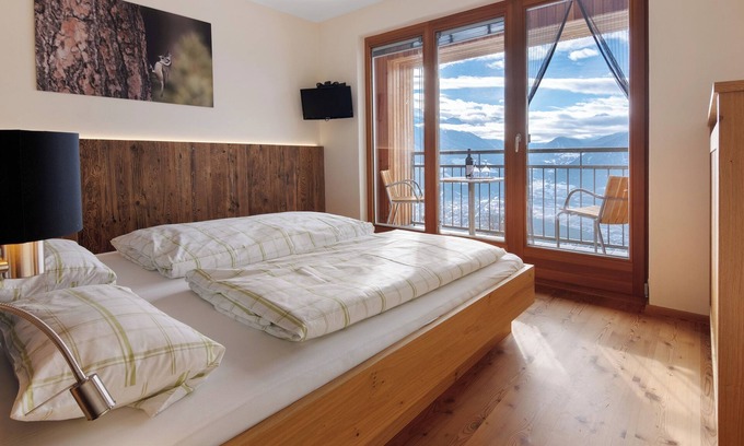 Sluderno Apartamento | Habitación 'Hochwandnest Zi 2' con vistas a la montaña, jardín compartido y balcón