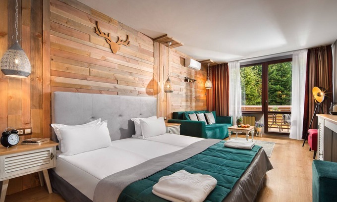 Borovets Cama Y Desayuno | Room in B&B - Hotel Moura Deluxe Room N5187