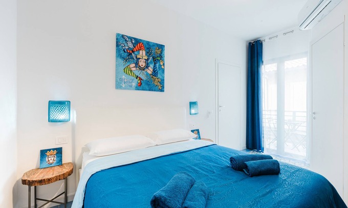 Montallegro Apartamento | Habitación 'Linosa' con balcón, Wi-Fi y aire acondicionado